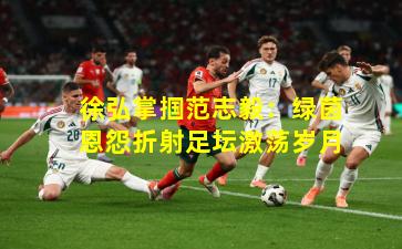 徐弘掌掴范志毅:绿茵恩怨折射足坛激荡岁月